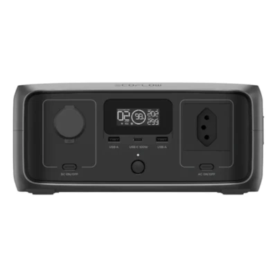 Estação Ecoflow River 3 300W 127V com Bateria Lítio 245Wh