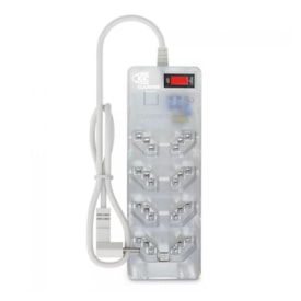 Filtro de Linha com DPS iClamper Energia 8 Entradas Transparente Clamper