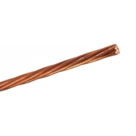 Segunda imagem do produto Fio Cabo de Cobre Nu 16mm 7 Fios - 1 Metro