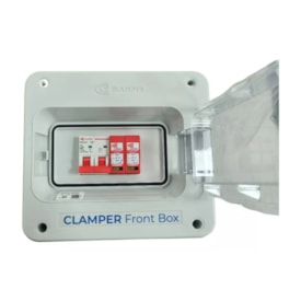 Segunda imagem do produto Front Box CA 32A 127V/220V CLFB32 2P - Clamper