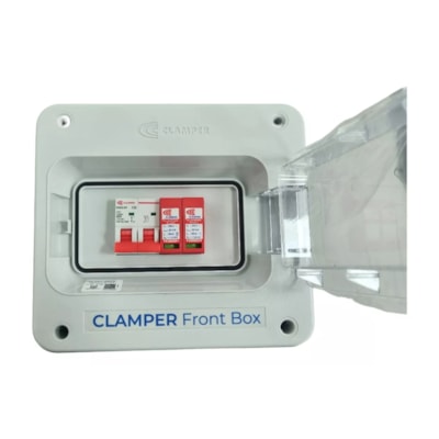 Segunda imagem do produto Front Box CA 32A 127V/220V CLFB32 2P - Clamper