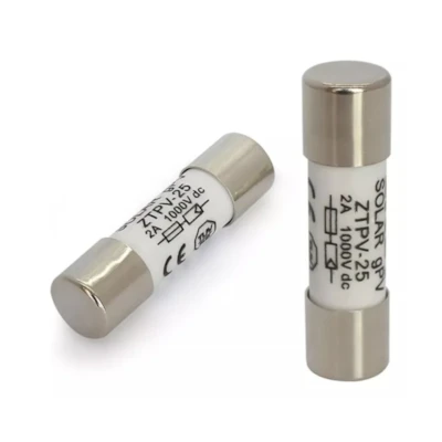 Fusível Cartucho Para Corrente Contínua 15A - 110VCC 10X38 ADLER