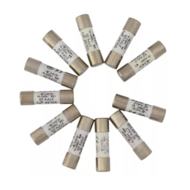 Segunda imagem do produto Fusível Cartucho Para Corrente Contínua 15A - 110VCC 10X38 ADLER