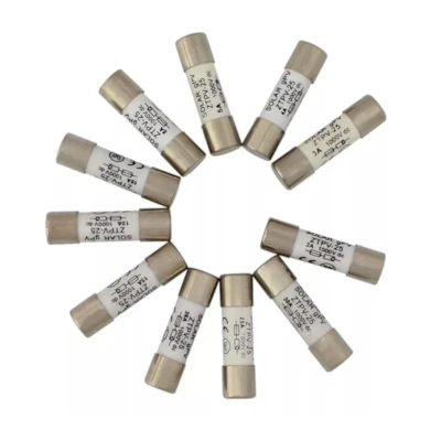 Segunda imagem do produto Fusível Cartucho Para Corrente Contínua 15A - 110VCC 10X38 ADLER
