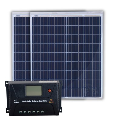 Gerador Solar GSG com potencia de 160W para Uso Isolado da Rede
