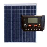 Gerador Solar GSG com potencia de 80W para Uso Isolado da Rede