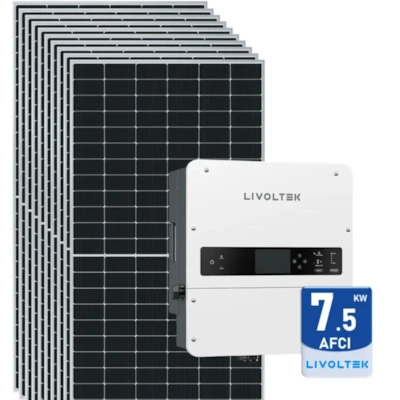 Gerador Solar Hibrido SUN21 700kWh/mês ou 5,85kWp Livoltek 7,5kW Mono 220V