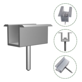 Segunda imagem do produto Grampo Intermediário 35/40mm Estrutura Solo Romagnole - RS294
                                            