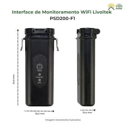 Segunda imagem do produto Interface de Monitoramento WiFi para Inversores Livoltek