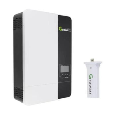 Inversor Carregador 3,5kW 48V/230V + WiFi Growatt - SPF 3500-48-ES-P