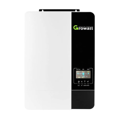 Inversor Carregador 3,5kW 48V230V 80A Growatt - SPF 3500 48 ES P