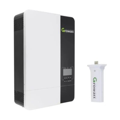 Inversor Carregador 3kW 48V/127V + WiFi Growatt - SPF 3000TL LVM 48 ES P