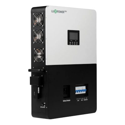 Segunda imagem do produto Inversor Carregador 5kW 48V/127V/220V Bifasico Luxpower - SNA5000-BR AFCI
