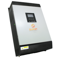 Inversor/Carregador Solar 1600W 24V/120V Senoidal MPPT 60A SUN21 Inversor/Carregador Solar 1600W 24V/120V Senoidal MPPT 60A SUN21