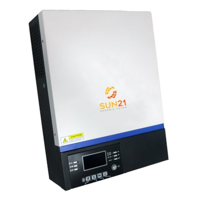 Inversor/Carregador Solar 3000W 24V/220V Senoidal MPPT 80A SUN21 - Bom