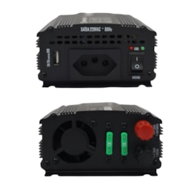 Segunda imagem do produto Inversor de Tensão Onda Modificada 500W 12V/220V PW11-6 - Hayonik