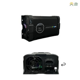 Segunda imagem do produto Inversor De Tensão Onda Senoidal 1000W 12V/127V Preto JFA