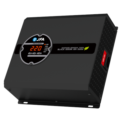 Segunda imagem do produto Inversor De Tensão Onda Senoidal 1500W 12/220V Black - JFA