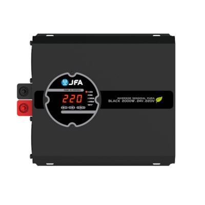 Inversor De Tensão Onda Senoidal 2000W 12/220V Black - JFA
