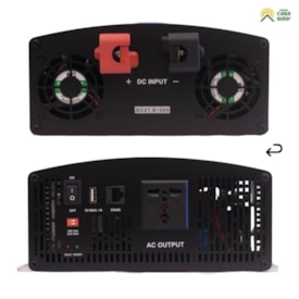 Segunda imagem do produto Inversor de tensão senoidal 1500W 24V/220V Epever - IP1500