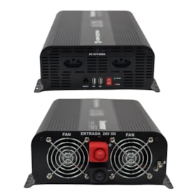 Segunda imagem do produto Inversor de Tensão Solar 2000W 24/127V Senoidal Hayonik HAY-PSW212