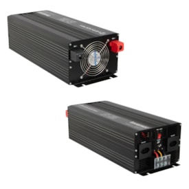 Segunda imagem do produto Inversor de Tensão Solar 4000W 48/127V Onda Senoidal - Hayonik