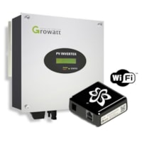 Inversor Grid-Tie 1,5kW Growatt com Monitoramento - 1500-S-220V Inversor Grid-Tie 1,5kW Growatt com Monitoramento - 1500-S-220V