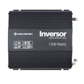 Segunda imagem do produto Inversor Hayonik de 1500W 24V/127V Onda Modificada  - PW-HAY1500