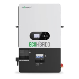 Segunda imagem do produto Inversor Híbrido 10kW 127V/220V Bifásico 2MPPT Luxpower - SNA10000-BR-E ECO AFCI