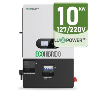 Segunda imagem do produto Inversor Híbrido 10kW 127V/220V Bifásico 2MPPT Luxpower - SNA10000-BR-E ECO AFCI
