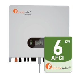 Segunda imagem do produto Inversor Híbrido 6kW 220V Monofásico 2MPPT Felicity - IVGM6KLP1G1