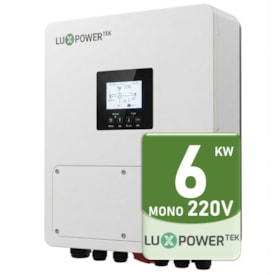 Inversor Híbrido 6kW 220V Monofásico 2MPPT Luxpower SNA600-PRO
