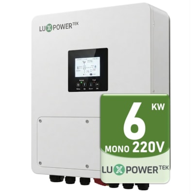 Inversor Híbrido 6kW 220V Monofásico 2MPPT Luxpower SNA600-PRO