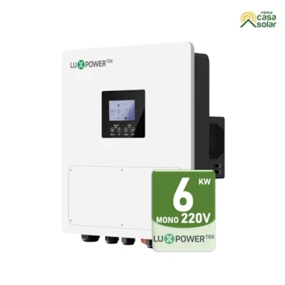 Inversor Híbrido 6kW 220V Monofásico 2MPPT Luxpower SNA600-PRO