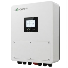 Segunda imagem do produto Inversor Híbrido 6kW 220V Monofásico 2MPPT Luxpower SNA600-PRO