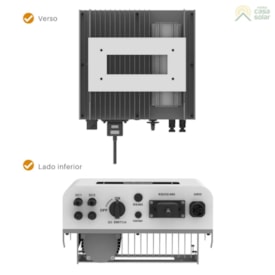 Segunda imagem do produto Inversor Solar 10kw Monofásico 220V 2 MPPT Deye - SUN-10K-G