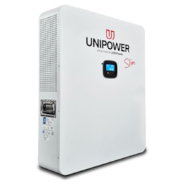 Inversor Solar All In One 5kW 48/220V com Litio 4,8kW Unipower Slim U HOME5K4800
