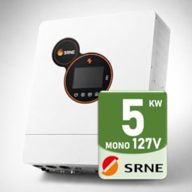 Inversor Solar Carregador 5kW 48/127V SRNE HYP4850U100H