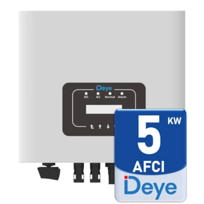 Inversor Solar Deye Ongrid Monofásico 5kW 220V 2MPPT Deye AFCI SUN-5K-G