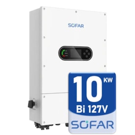 Segunda imagem do produto Inversor Solar Híbrido 10kW 127/220V Bifásico 2MPPT Sofar HYD-10K-LSP1