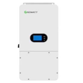 Segunda imagem do produto Inversor Solar Híbrido 10kW 127/220V Bifásico 3MPPT Growatt - SPH 10000TL HU US