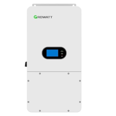 Segunda imagem do produto Inversor Solar Híbrido 10kW 127/220V Bifásico 3MPPT Growatt - SPH 10000TL HU US