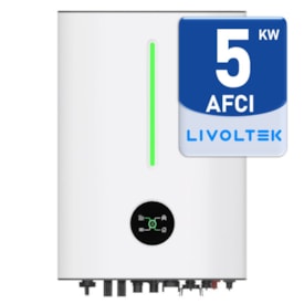 Inversor Solar Híbrido 5kW 220V Monofásico 2MPPT Com WiFi Livoltek - Hyper 5000
