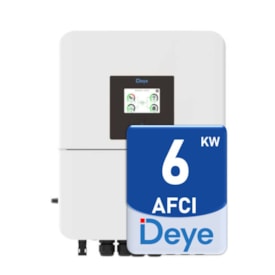 Segunda imagem do produto Inversor Solar Hibrido 6kW 220V Monofásico 2MPPT Deye SUN-6K-SG04LP1-EU-SM2