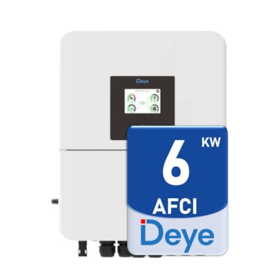 Segunda imagem do produto Inversor Solar Hibrido 6kW 220V Monofásico 2MPPT Deye SUN-6K-SG04LP1-EU-SM2