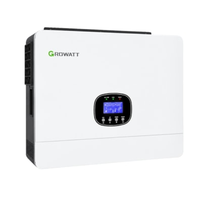 Segunda imagem do produto Inversor Solar Híbrido 7,3kW 127/220V Bifasico 2MPPT c/WiFI Growatt SPE 7300US