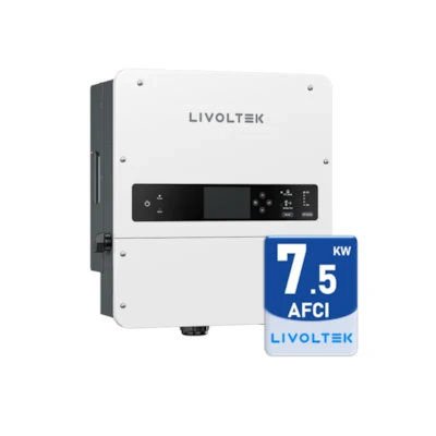 Inversor Solar Híbrido 7,5kW 220V Monofasico 1MPPT Livoltek - HP1-7K5S2