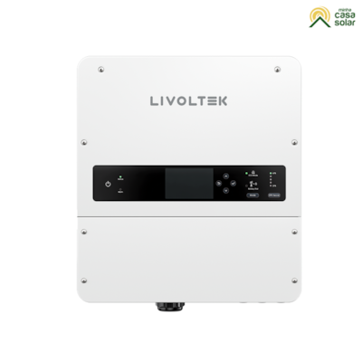Segunda imagem do produto Inversor Solar Híbrido 7,5kW 220V Monofasico 2MPPT Livoltek - HP1-7K5S2