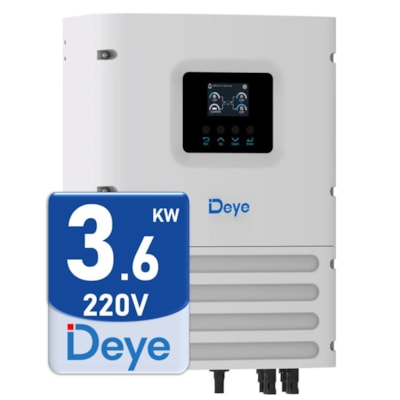 Segunda imagem do produto Inversor Solar Hibrido Off-Grid 3,6kW 48V 220V Wifi Deye SUN-3.6K
