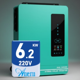 Segunda imagem do produto Inversor Solar Hibrido Off-Grid 6,2kW 48V 220VMPPT Anern EVO6200